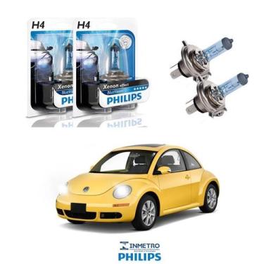 Imagem de Lâmpadas Farol Volkswagen Fusca 2.0 Philips H4 BlueVision