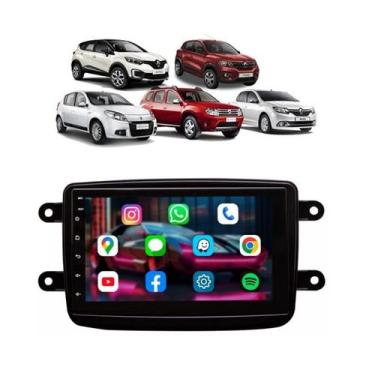 Imagem de Kit Multimídia Kwid Life Zen Android 7 Pol 2/32GB Carplay - 701KC Firs