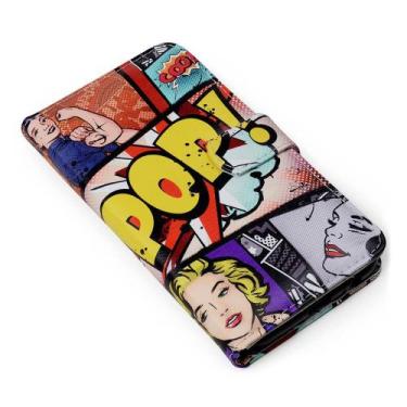 Imagem de Capa carteira estampada pop para samsung a24 4g a245 - CELLWAY