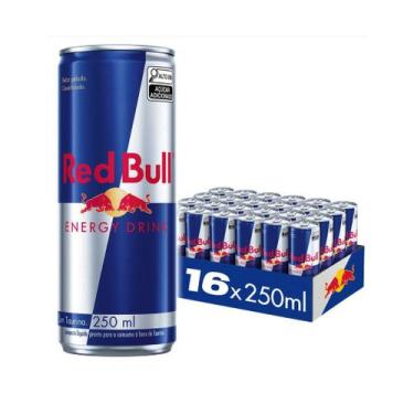 Imagem de Pack de 16 latas Red Bull Energético, Energy Drink, 250ml