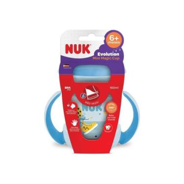 Imagem de Copo Evolution Mini Magic Cup 360 com Alça Nuk Boy 160ml