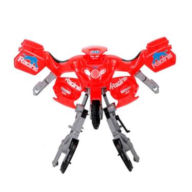 Imagem de Brinquedo Motocicleta Moto Transformers Vira Robô Boneco
