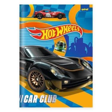 Imagem de Hot Wheels Caderno Universitário Brochura Capa Dura 80 fls Spiral