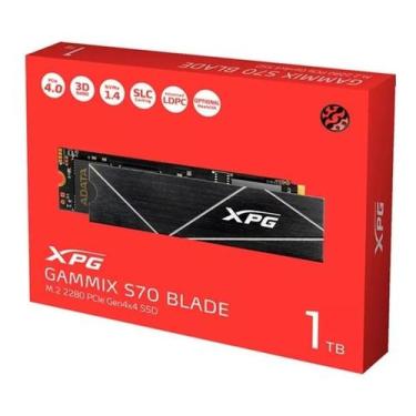 Imagem de Nvme 1TB Gammix S70 Blade 4.0 7400MB/s XPG