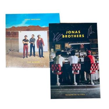 Imagem de Jonas Brothers - LP The Album + Poster Autografado Limitado - misturap
