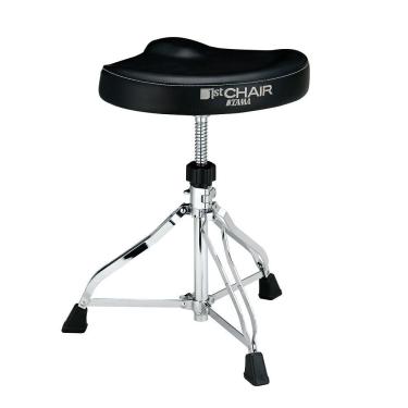 Imagem de Banco para Bateria Tama 1st Chair HT250 Assento Selim Anatômico com Ajuste de Altura Tama Drums