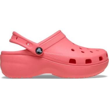 Imagem de Sandália Crocs Classic Platform Clog Guava, 35, Guava
