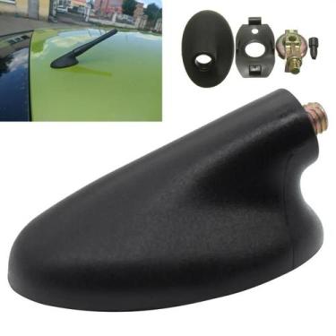 Imagem de Antena De Teto Oval Preta Para Carro Ford Fiesta Fusion Focus 1995-201