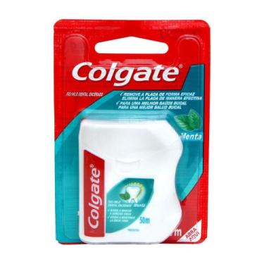 Imagem de Fio Dental Colgate Encerado Menta 50m