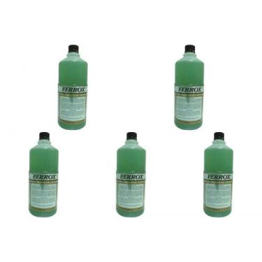 Imagem de Kit C/5 - Removedor De Ferrugem Ferrox (B) 1 L Fe85
