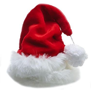 Imagem de Chapéu de Papai Noel Profissional, Vermelho, tamanho �nico