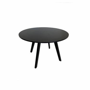 Imagem de Mesa de Jantar Redonda Paris Preta Ref. 050 120P VivaLigna
