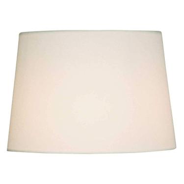 Imagem de Cúpula em Tecido Basic 33cmx43cmx33cm Bella Iluminação Branco