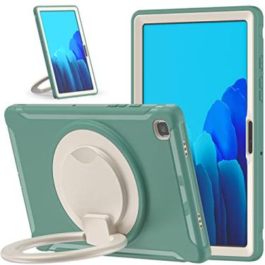 Imagem de ORIbox Capa Defender para Samsung Galaxy Tab A7 [10,4 polegadas], proteção contra quedas de corpo inteiro, amortecedor 3 em 1 à prova de choque com suporte de anel de 360°