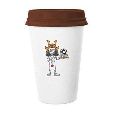 Imagem de Caneca de futebol japonesa Shogun Mummy Copo de cerâmica Copo de café Copo de cerâmica