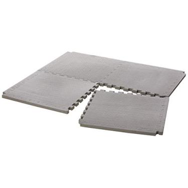 Imagem de Tatame EVA Preto Conjunto com 4 Unidades 50cm x 50cm x 2cm