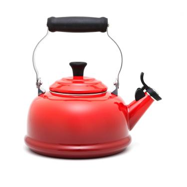 Imagem de Chaleira com Apito Tradicional Vermelho Le Creuset