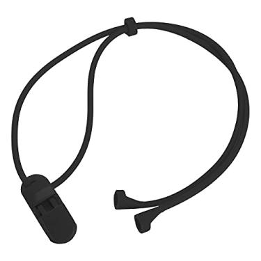 Imagem de Clipe para aparelho auditivo, suporte prático para aparelho auditivo de 30 cm para idosos para crianças e adultos para BTE(Preto)
