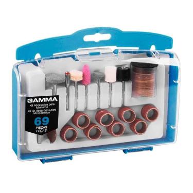 Imagem de Kit De Acessórios Microrretífica 69 Peças - Gamma-G19504Ac