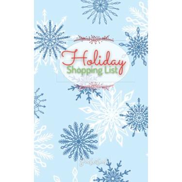 Imagem de Holiday Shopping LIst Pocketbook: Perfect Holiday Shopping List Notebook | shopping planner | holiday to do list booklet | gift list book | shopping planner