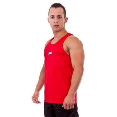 Imagem de Camisa Regata Dry Fighter Vermelha - Rudel Sports