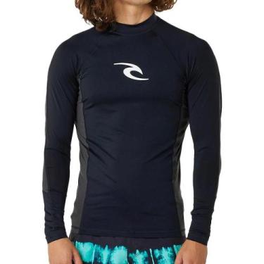 Imagem de Camiseta Rip Curl Surf Waves Upf Perf L/S Sm24 Black