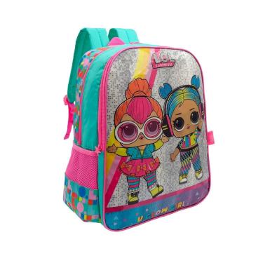 Imagem de Mochila de Costas Escolar Infantil Creche Passeio Lol Surprise Lucxel-Unissex
