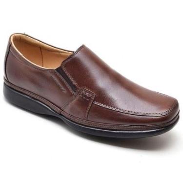 Imagem de Sapato Social Super Leve Sapatoterapia Cafe-Masculino