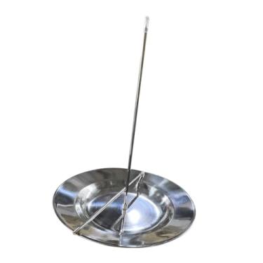 Imagem de Generic Espeto vertical, suporte de espeto vertical para churrasco, espeto vertical, rack torrador vertical para assar frango, forno, tacos