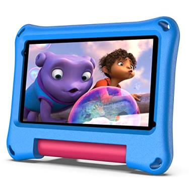 Imagem de VASOUN Tablet Infantil Tablet de 7" para Crianças, Tablet Android 11 2 Gb Ram 32 Gb de Armazenamento com Câmera Dupla Wi-Fi, Modo de Controle Dos Pais Google Playstore Youtube Netflix para Meninos e M