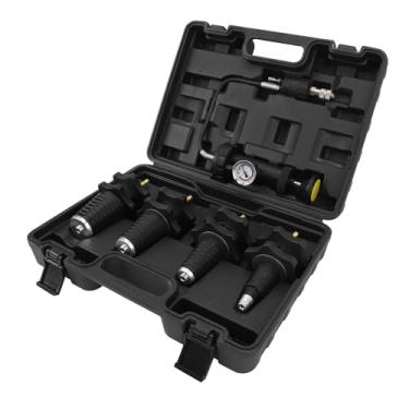 Imagem de Kit de Teste de de Resfriamento Automático Testador de Pressão do de Resfriamento de Carro 5 Unidades Kit de Teste de Pressão do de Resfriamento Com Medidor Eficiente de Alta