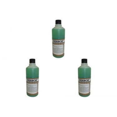Imagem de Kit C/3 - Removedor Neutralizador Convertedor. Ferrugem F... - FERROX