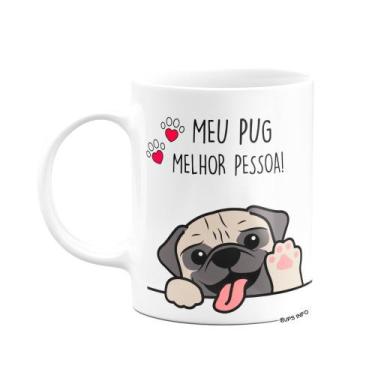 Imagem de Caneca - Meu Pug, melhor pessoa - JPS INFO