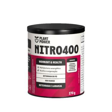 Imagem de Nitro400 Plant Power Beterraba E Laranja 270g, 270g, Beterraba e Laran