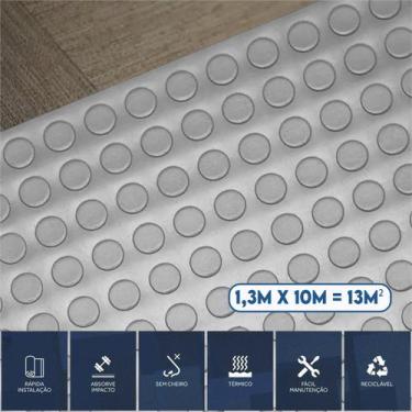 Imagem de Piso Vinílco Moeda 2mm - 6,5M² (rolo 1,30mts X 5,00mt) - Kapazi, 1,30m