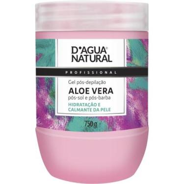 Imagem de Gel pós depilação calmante e hidratante 750g dagua natural - D'Água Na