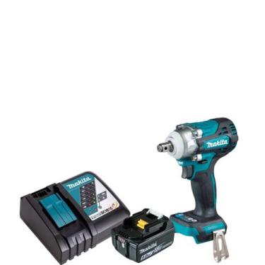 Imagem de Chave De Impacto Dtw300 Bateria 5ah Carregador Bivolt Makita