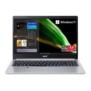 Imagem de Acer Notebook Aspire 5 A515-46-R3CZ | AMD Ryzen 7 3700U | 15,6" Full HD IPS | 8GB DDR4 | 256GB SSD NVMe | WiFi 6 | Teclado Retroiluminado | Leitor de Impressões Digitais | Windows 11 Home
