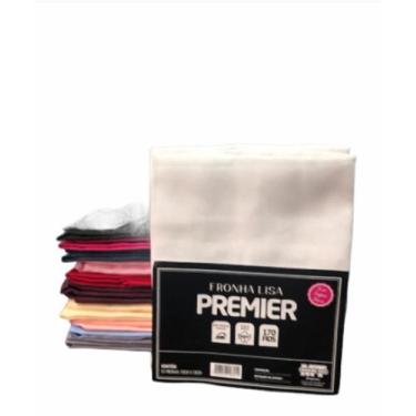 Imagem de Kit 02 Fronha de Traveseiro Premier Padrão 70cm x 50cm Lisa e Estampad