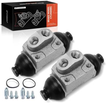 Imagem de A-Premium Cilindro de roda de freio a tambor de motorista e passageiro traseiro compatível com modelos Ford selecionados - Focus 2000-2001, transmissão automática, conjunto de 2 peças - Substituição #