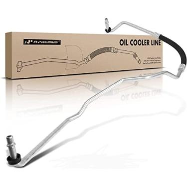 Imagem de A-Premium Conjunto de mangueira de linha de resfriador de óleo de transmissão automática de saída compatível com Chevrolet Silverado GMC Sierra 2500 3500 HD Classic V8 6.6L