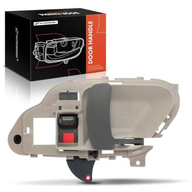 Imagem de A-Premium Maçaneta interna da porta dianteira ou traseira do lado do passageiro compatível com Chevrolet Tahoe, C1500, C2500 Suburban, C3500HD, K1500 e GMC Yukon, C1500, C2500, C3500HD, K2500 e