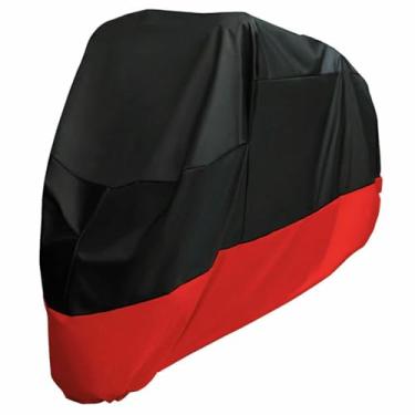 Imagem de Wrypun Capa de motocicleta para Honda Goldwing 1100 1200 1500 1800 XXXL Outdoor Black+Red