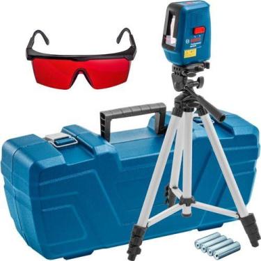 Imagem de Kit Nível Laser Linhas Vermelhas Gll 3 X 15m Bosch Nivelox Óculos Verm