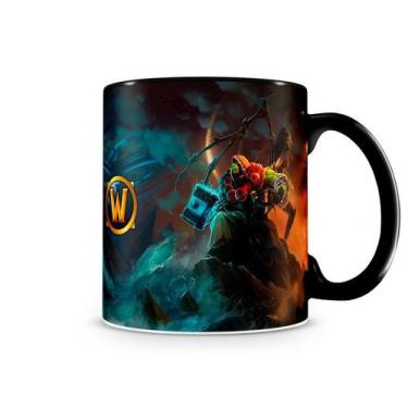 Imagem de Caneca World Of Warcraft Thrall II Preta - Starnerd