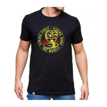 Imagem de Camiseta Blusa Unissex  Cobra Kai Envio Imediato - Tk Moda, Preto, GG