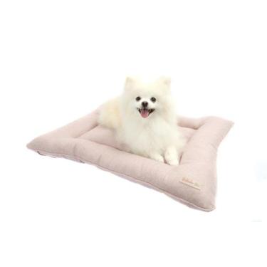 Imagem de Colchonete Veneza  para Cachorro e Gato Pet - Bichinho Chic, Rosa, P