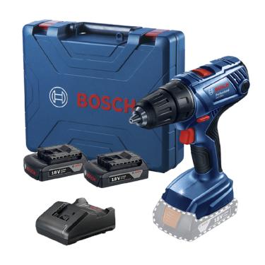 Imagem de Furadeira Parafusadeira 1/2" 18V com 2 Baterias + Maleta Bosch