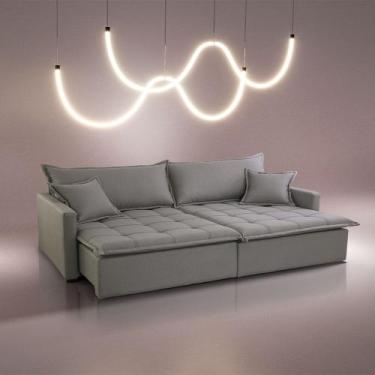 Imagem de Sofá Cama Flora 02 Módulos de 120cm Br 15cm Meu Sofá Online, B026 VELU