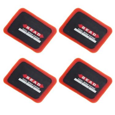 Imagem de Patches de Reparo de Pneus Radiais para Serviço Pesado, 20pcs 50x70mm Kit de Remendo de Pneu de Borracha Com Plugues para Carro de Motocicleta de Carro Trator de Caminhão ATV